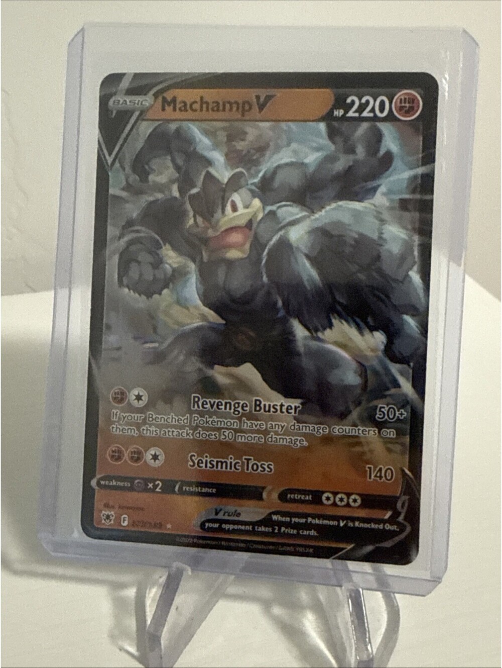 Machamp V 072/189 Swsh10: Astral Radiance Holo